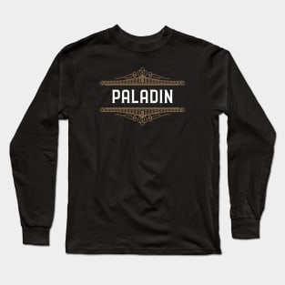 Paladin Character Class Roleplaying Addict - Tabletop RPG Vault Long Sleeve T-Shirt